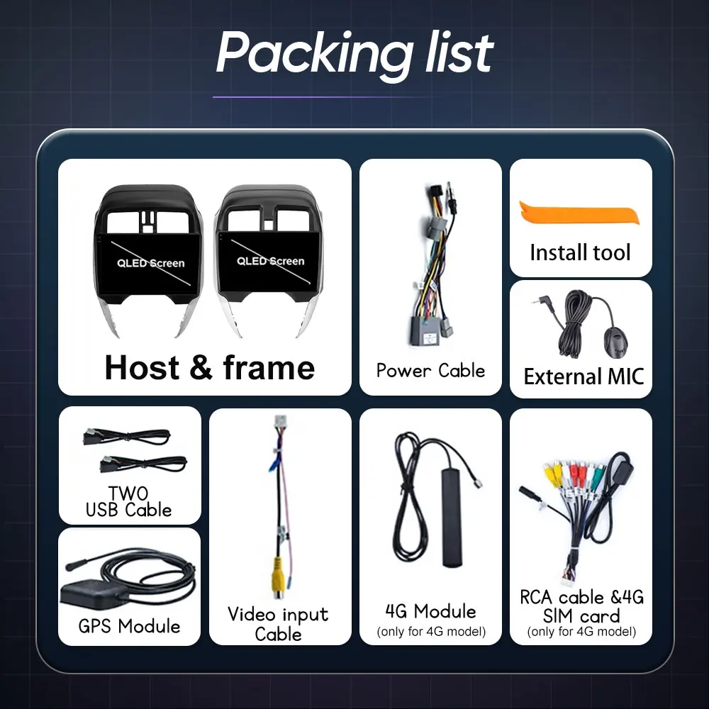 Car Radio Carplay For Nissan Sunny 2014 - 2019 Navigation GPS Android Auto Stereo Multimedia Player Wifi  Autoradio No 2din DVD