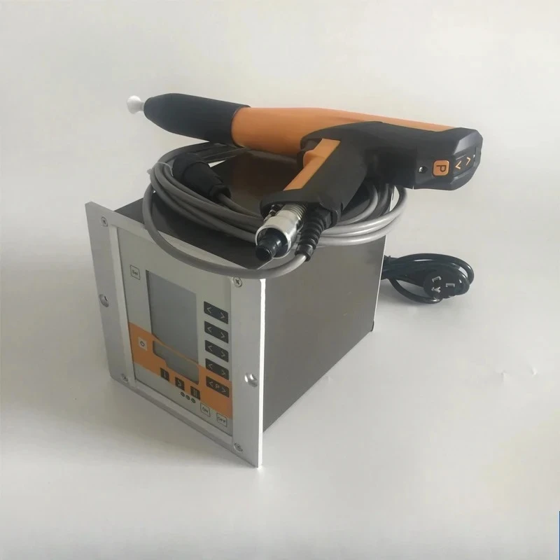 aipart Honteen Powder Coating Machine HV Generator Control Flex2 Manual Electrostatic Unit With Powder Coating Spray Gun