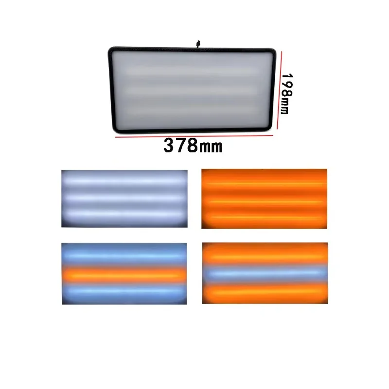 Lampa do naprawy wgnieceń samochodowych z 6 diodami LED, regulowane narzędzia do naprawy samochodów, narzędzia PDR KING, lampa do naprawy wgnieceń bez lakierowania