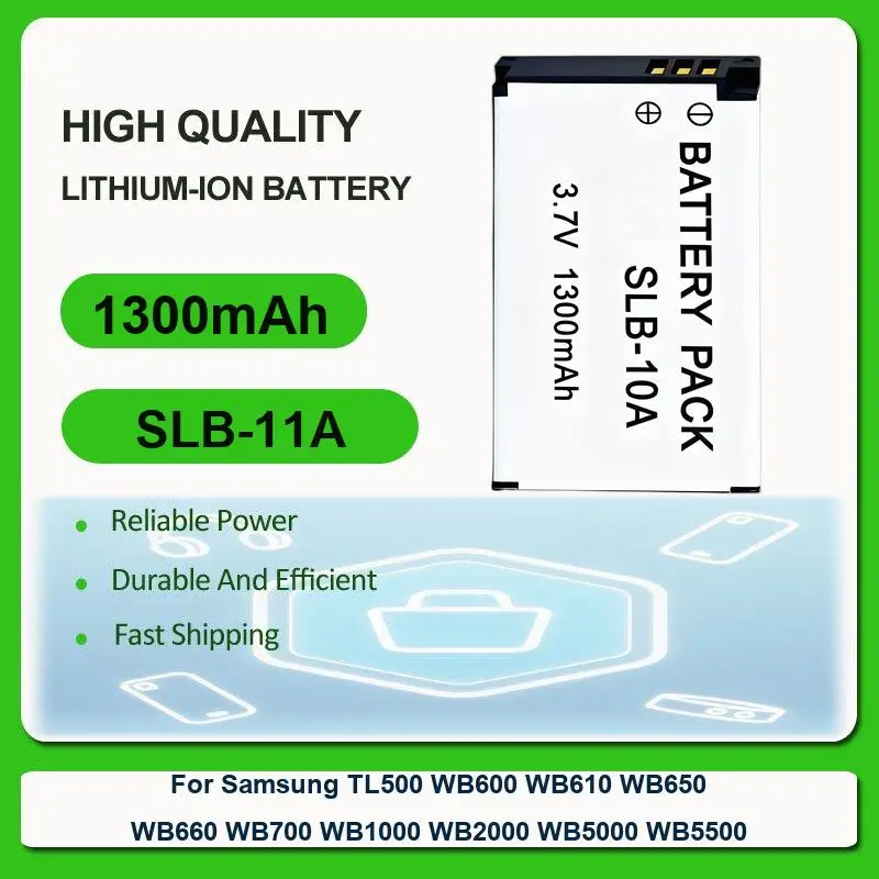 Battery For Samsung EX2F WB150F WB250F WB350F WB750 WB800F WB500 WB550 TL500 WB600 WB610 WB650 WB660 WB700 WB1000 WB2000 WB5000
