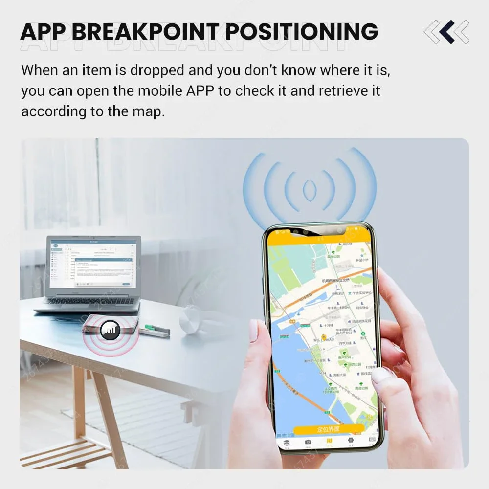 Xiaomi Portable Bluetooth Tracker Key Finder Smart Location Device Compact for Keys Wallet Pets Baggage for Tracking Belongings