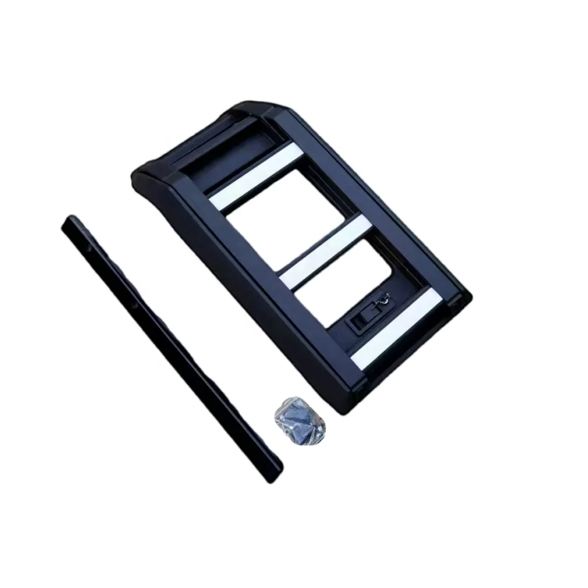 

4x4 Off-road Roof Foldable Durable Side Climb Ladder for Defender 90 110 130 Car Aluminum Side Ladder Accessories