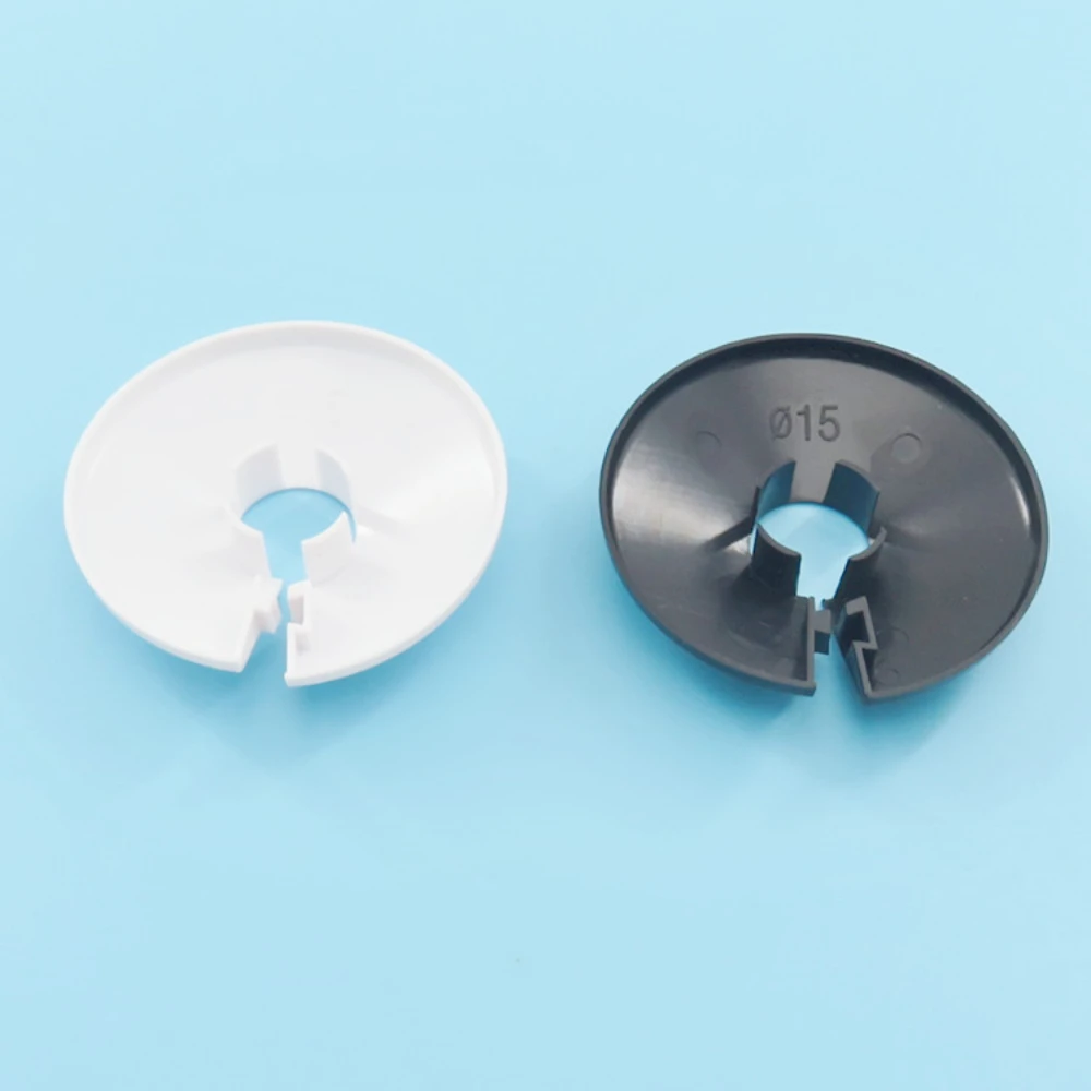 4pcs 15mm Radiator Pipe Collars Cover Floor Decorative Radiator Escutcheon Water Pipe Cover For Wall Duct Faucet Accessories