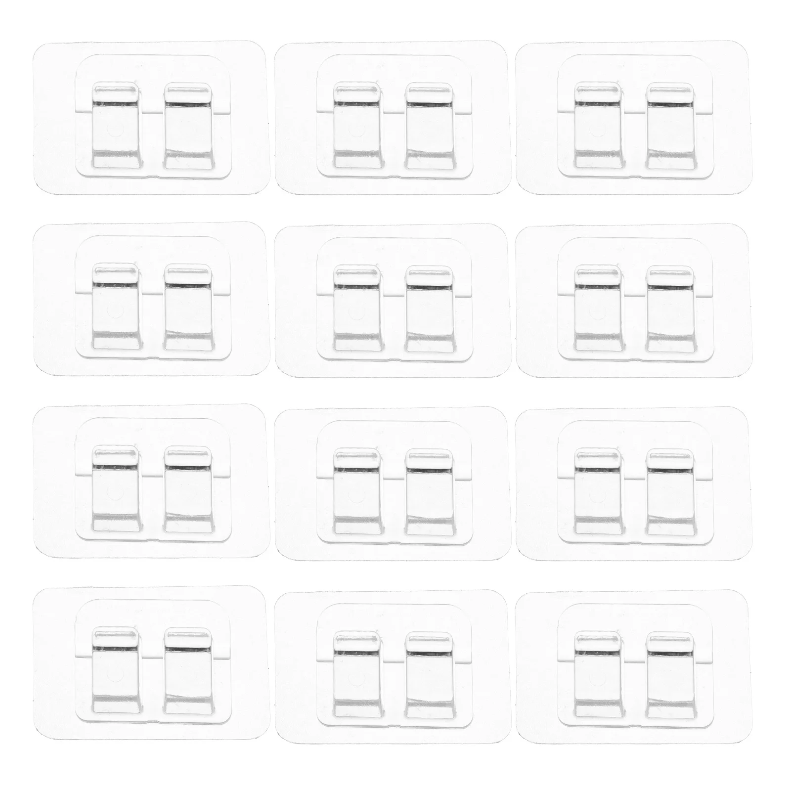 

50Pcs Outdoor Light Hooks Waterproof Adhesive Clips Hanging String Lights Patio Lights Holder Secure Adjustable Hooks for Garden