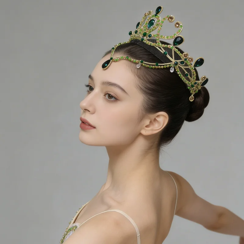 

BH1029 Горячая распродажа: Модный головной убор для танцев Giselle (гирлянды) для детей, девочек, женщин и взрослых, для выступлений и балета