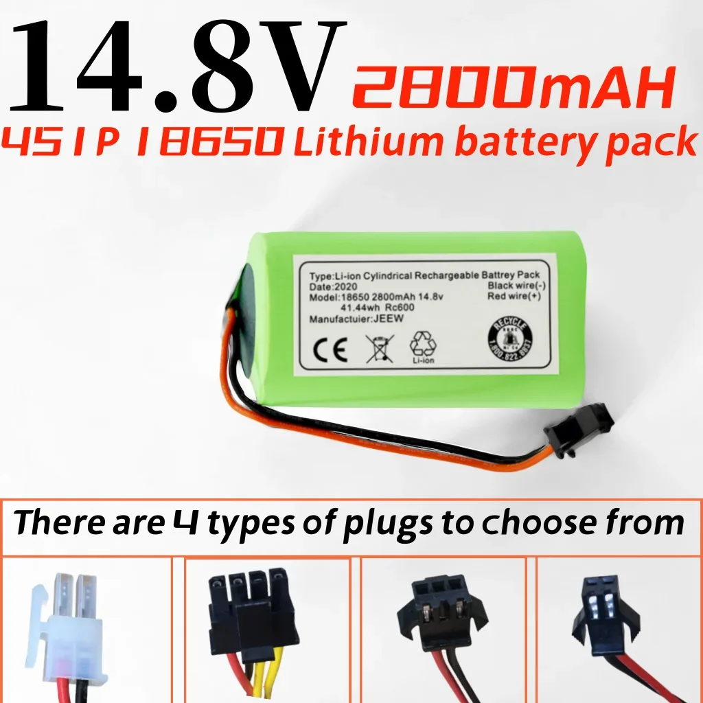 14,8 V 2800mAh Lithium-Ionen-Akku, für plus v5s pro v5spro x750 v3s pro wiederauf ladbare Batterie Roboter Reinigungs zubehör