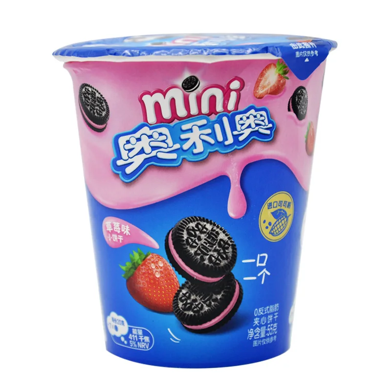 โอรีโอ อินิ คัพ แซนวิช คุกกี้ 1.94 ออนซ์ (55 กรัม) * 4 แพ็ค