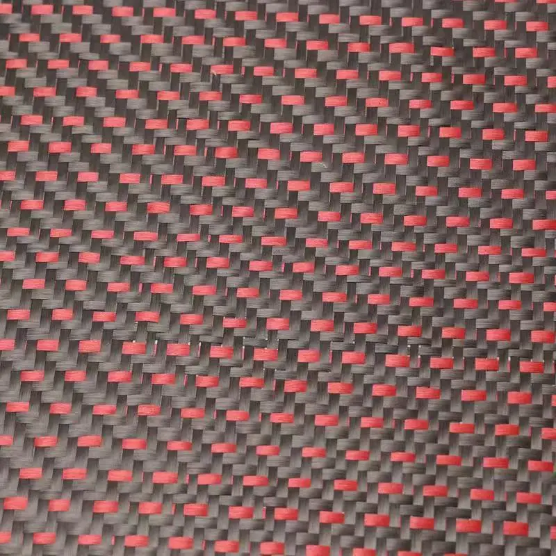 

3K 200g twill woven fabric made of aramid and carbon fiber, suitable for making high-performance products with a width of 40 in