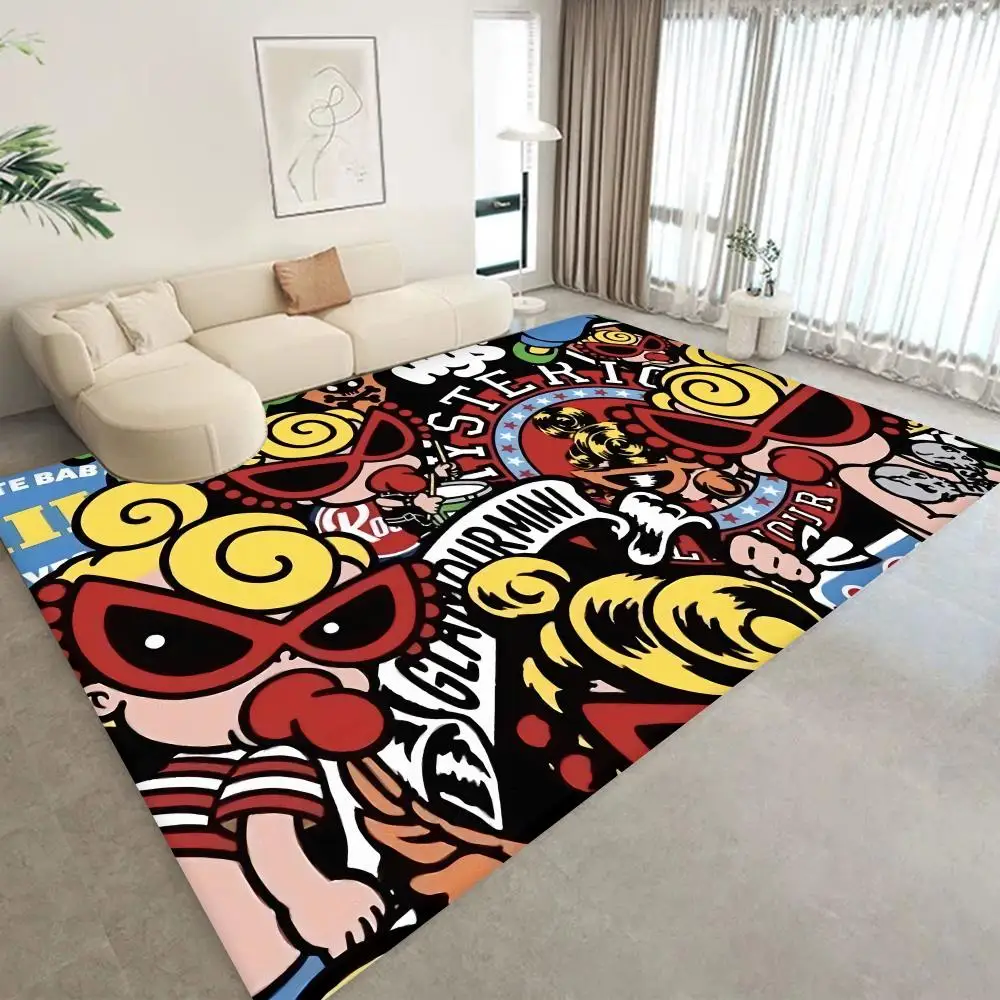 Japan Fashion hysteric mini Floor Mat Bathroom Mat Kid Room Bedroom Decoration Balcony Anti-Slip Doormat Living Room Welcome Rug