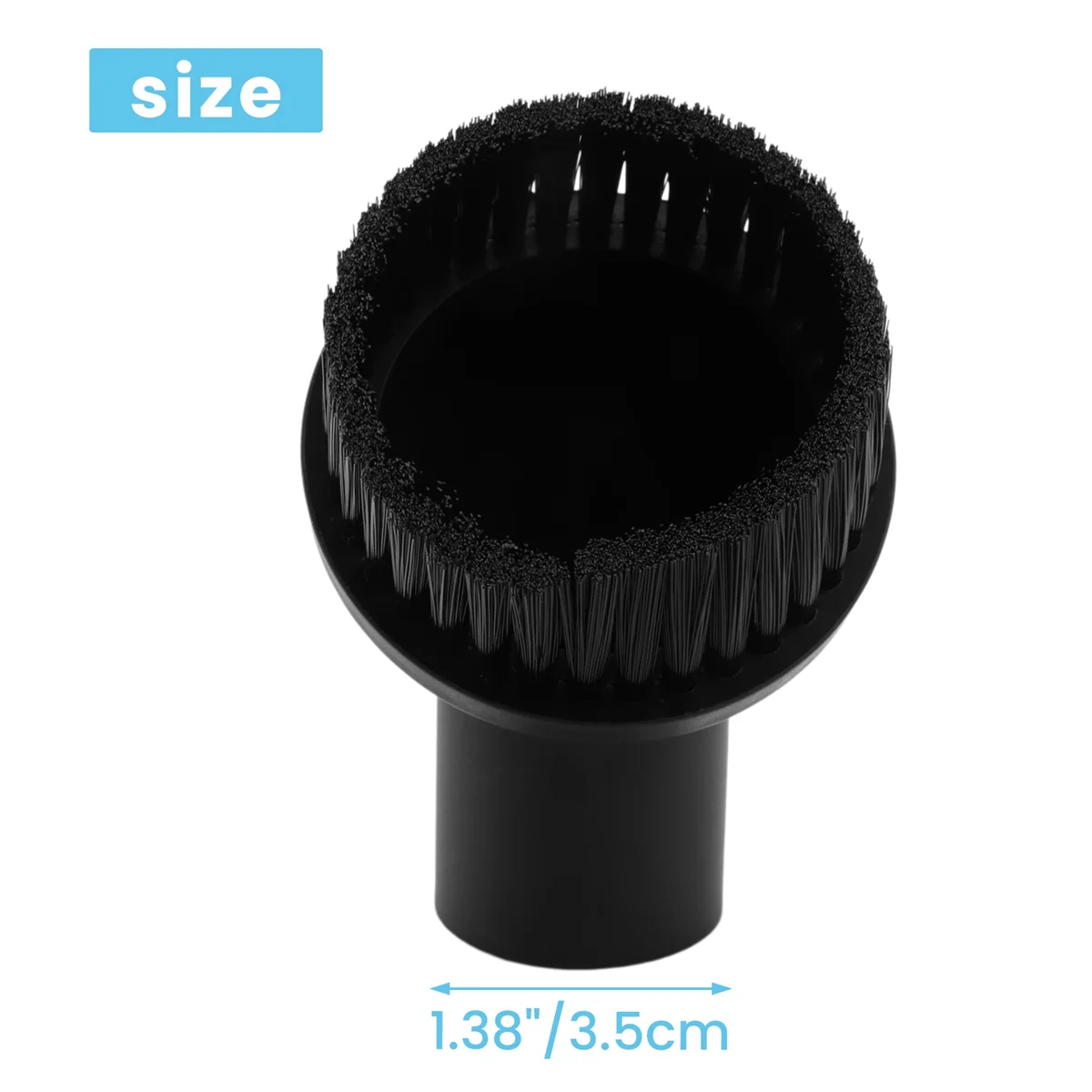Brosse à poussière universelle pour aspirateur, outil anti-poussière pour livres, accessoires de rêve, 1 pièce, 3/8 pouces
