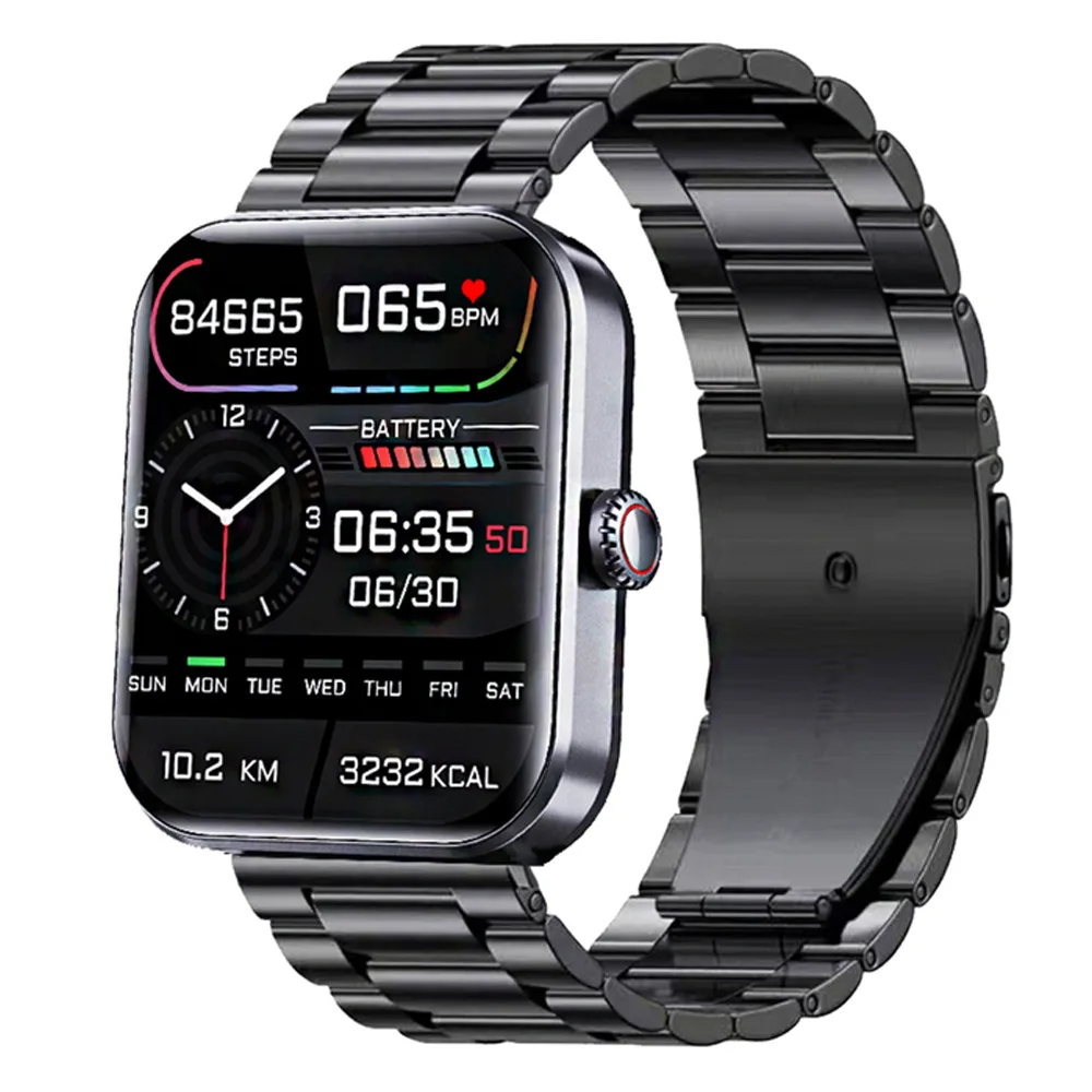 Sport Smart Watch Hartslagdrukbewaking Waterdicht horloge