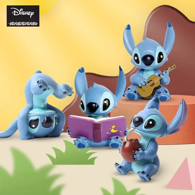 New Disney Lilo Ornaments 8 Cm -10 Cm Collection Table Top For Friends And Classmates Birthday Gifts