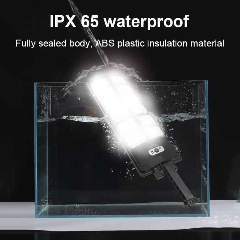 Outdoor Solar LED Lights Waterproof Super Bright Wall Lamp With Motion Sensor Remote Control Garden Street Light 2025 NEW