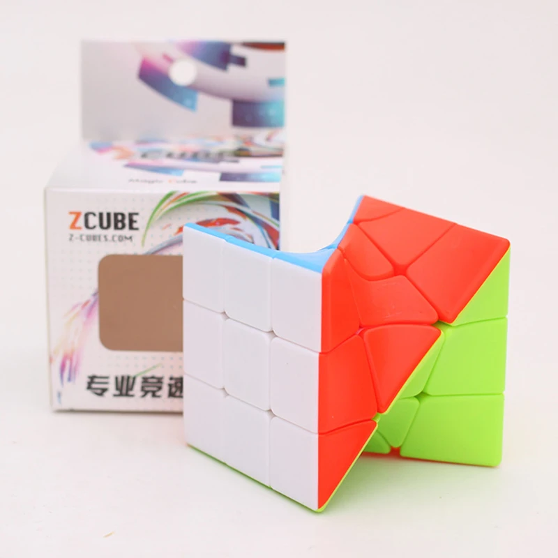 3x3x3 Magic Speed Cube Colorful Twisted Puzzle Cubes Professional Developing Intelligence Toy Educational 3x3 Cube For Children