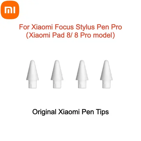 Embouts de rechange magnétiques pour stylet Xiaomi Focus Pro, 4 pièces, pour dessin et écriture