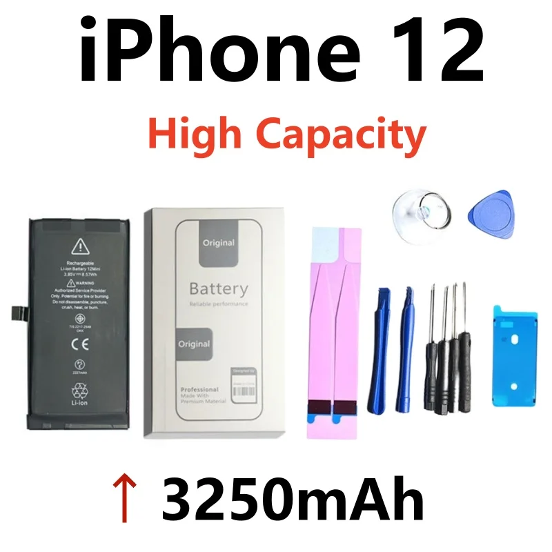 Xilecaly Originele Hoogwaardige Batterij Voor Iphone Se 5 6S 5S 7 8 Plus X Xs Max Xr 11 Pro Mobiele Telefoon Met Gratis Tools Sticker