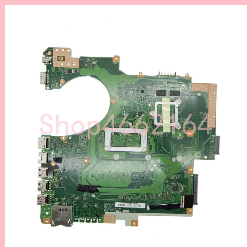 P2540NV with N3350 / N3450 / N4200 CPU GT920MX-V2G GPU Notebook Mainboard For Asus P2540NV P2540N P2540 Laptop Motherboard