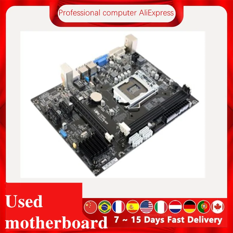 For Colorful C.B85K V24 B85M Desktop Motherboard B85 LGA 1150 CPU SATA3 USB3.0 Original Desktop Used Mainboard