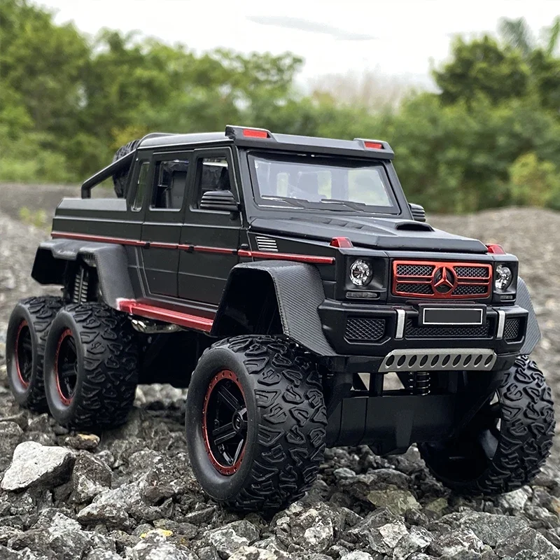 

1:22 G65 G63 6*6 Tire Alloy Off-Road Vehicles Car Model Diecasts & Toy Metal Car Model Collection Simulation Childrens Toys Gift