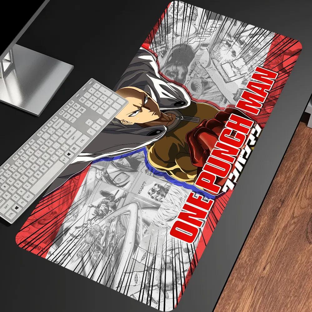 

One Punch Man Esports Mousepad Large Gaming Accessory Mouse Pad LockEdge Thickened Computer Rubber Keyboard Table Desk Mat