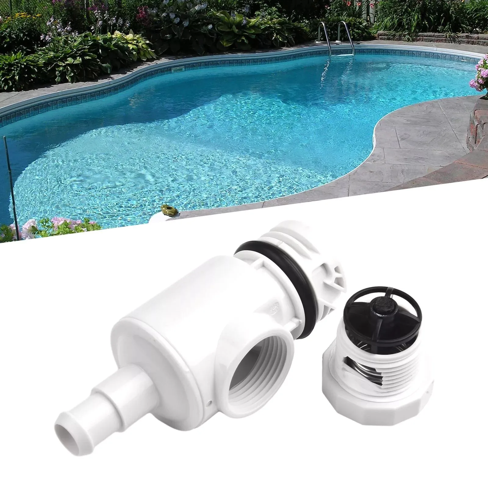 1 Set Quick Disconnect & Pressure Relief Valve D29 9-100-9002 Replacement Kit For Polaris Zodiac 180 280 380 Pool Cleaners