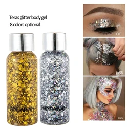 Eye Glitters Nail Hair Body Face Stickers Gel Art Loose Sequins Cream Makeup Diamond Jewels Rhinestones Party Festival Wholesale