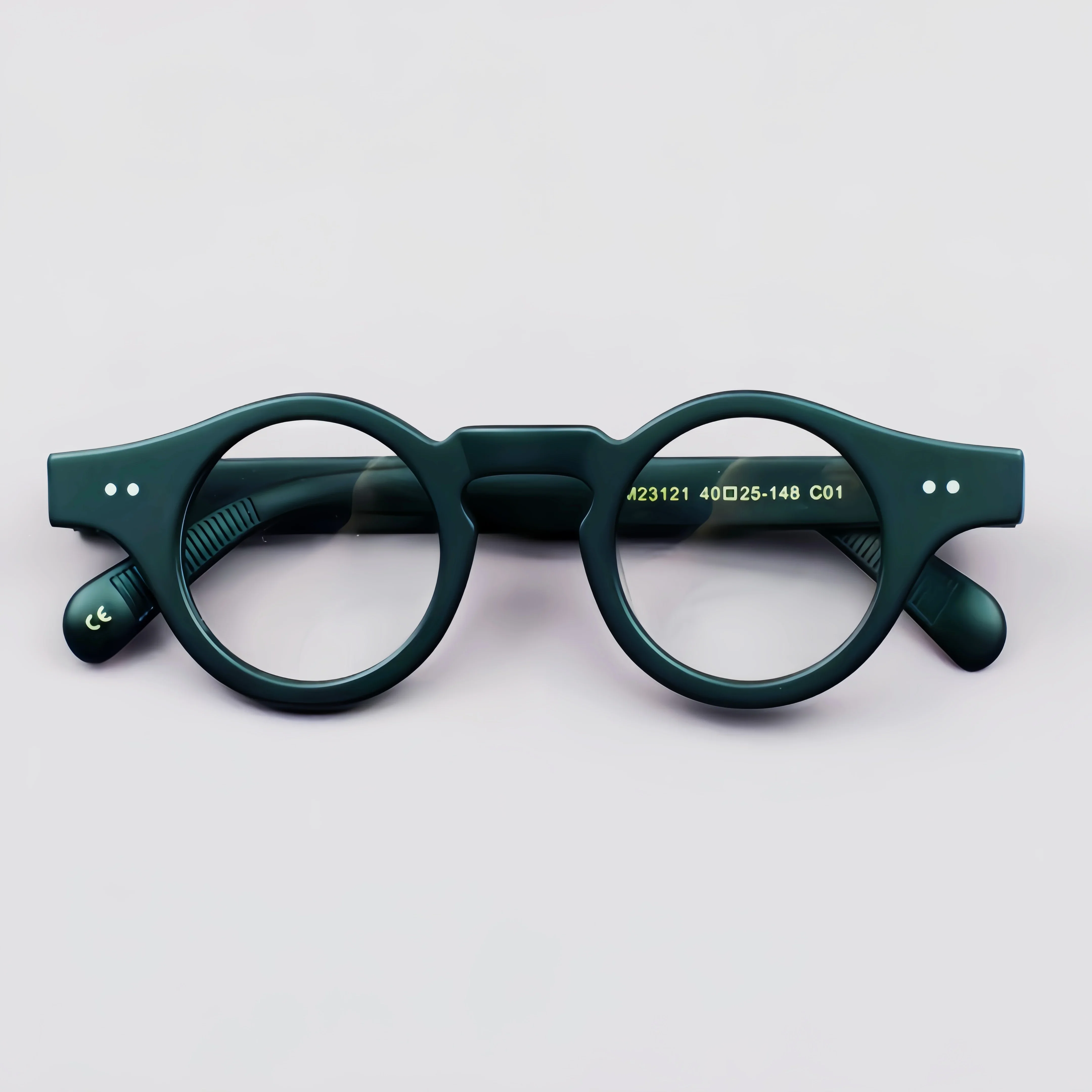 

Ретро-оправа для очков ручной работы, круглая, для мужчин и женщин, очень толстая, модная, высококачественная, из ацетата, винтажная, с полной оправой.