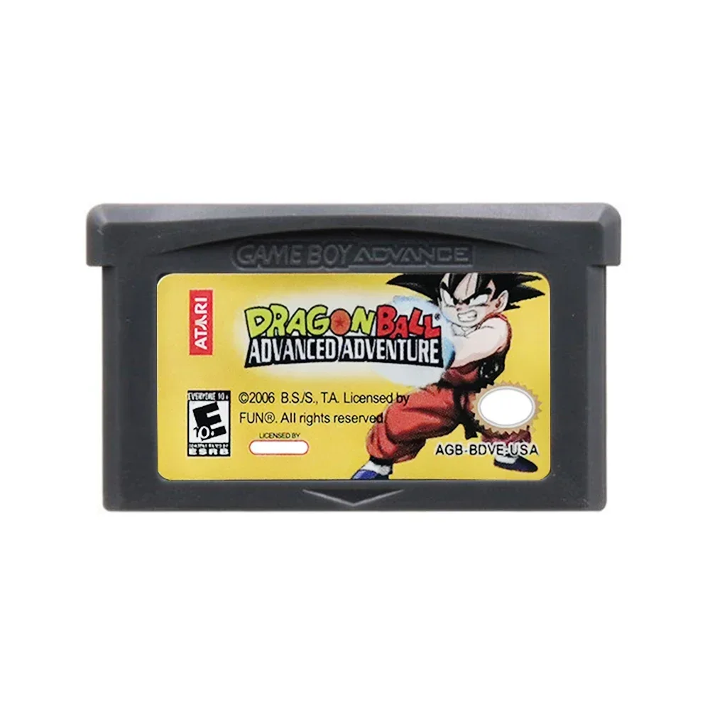 〓Dragon Ball GBA Game Cartridge 32-Bit Video Game Console Card Series Advanced Adventure Supersonic Warriors Buu's Fury image 3