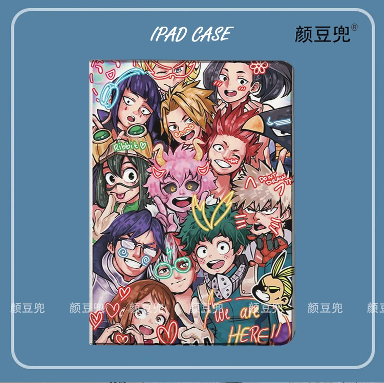 DEKU Anime My Hero Academia Case For iPad 10.2 9th 10th Air 2 3 Mini 6 5 Case Luxury Silicone Pro 12.9 11 For iPad Air 4 5 Cases