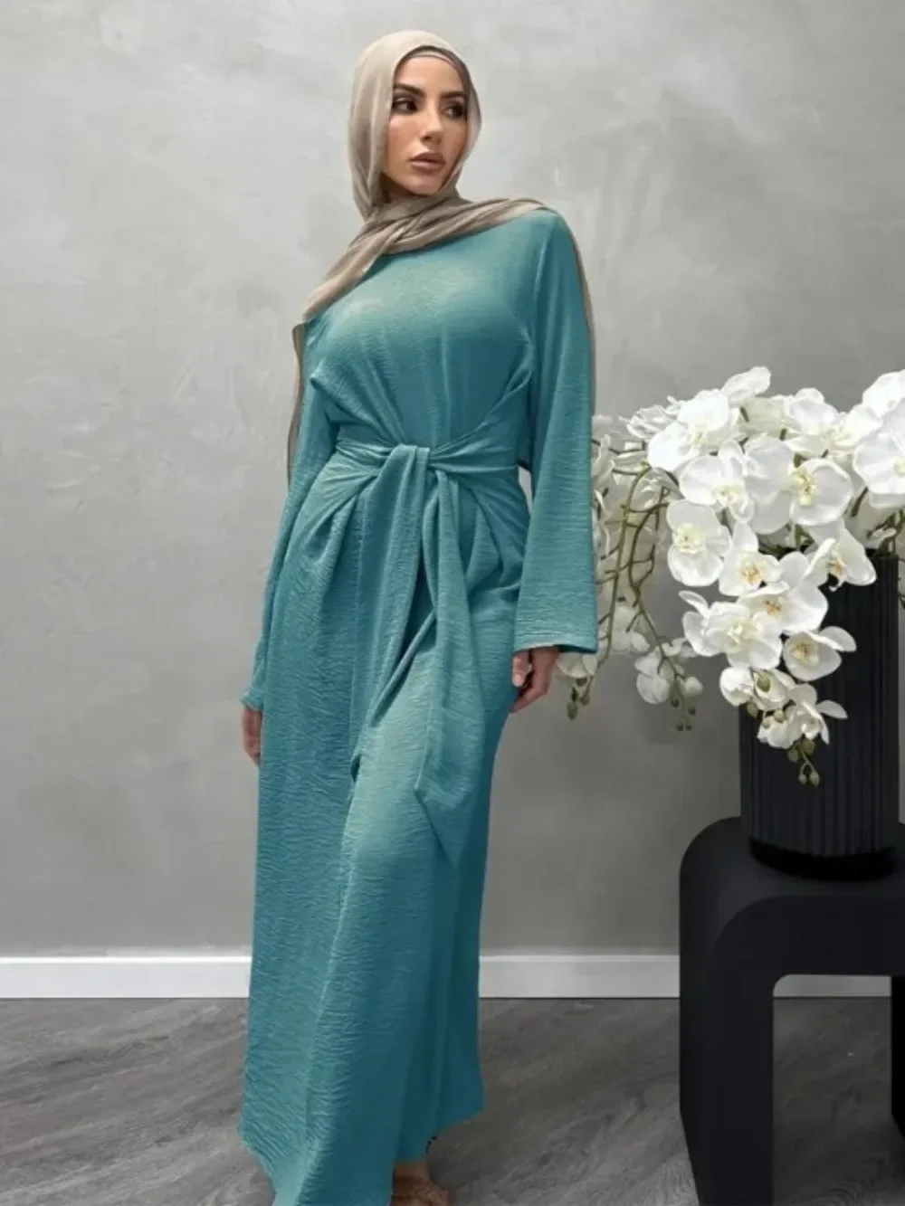 Eid Muslim Abaya for Women Modest Dresses Jalabiya Abayas Islam Vestidos Saudi Arab Long Robe Ramadan Morocco Dubai Kaftan 2025