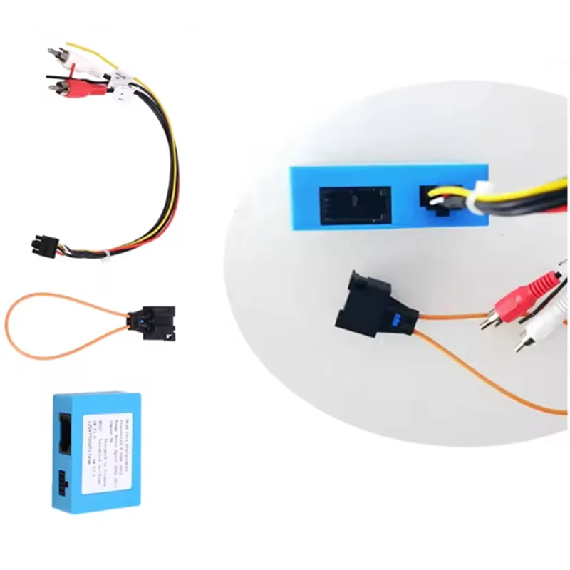 【Price Drop !!】 Box Type Optical Fiber Decoder Amplifier Adapter For Land Rover Range Rover Sport Freelander Discovery 3 Jaguar