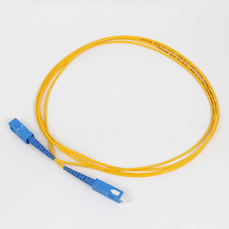 Patch Cord Fiber SC/UPC to SC/UPC Singlemode Simplex 1-10m 2.0mm TPC-SC/U-SC/U-SMS-2.0MM