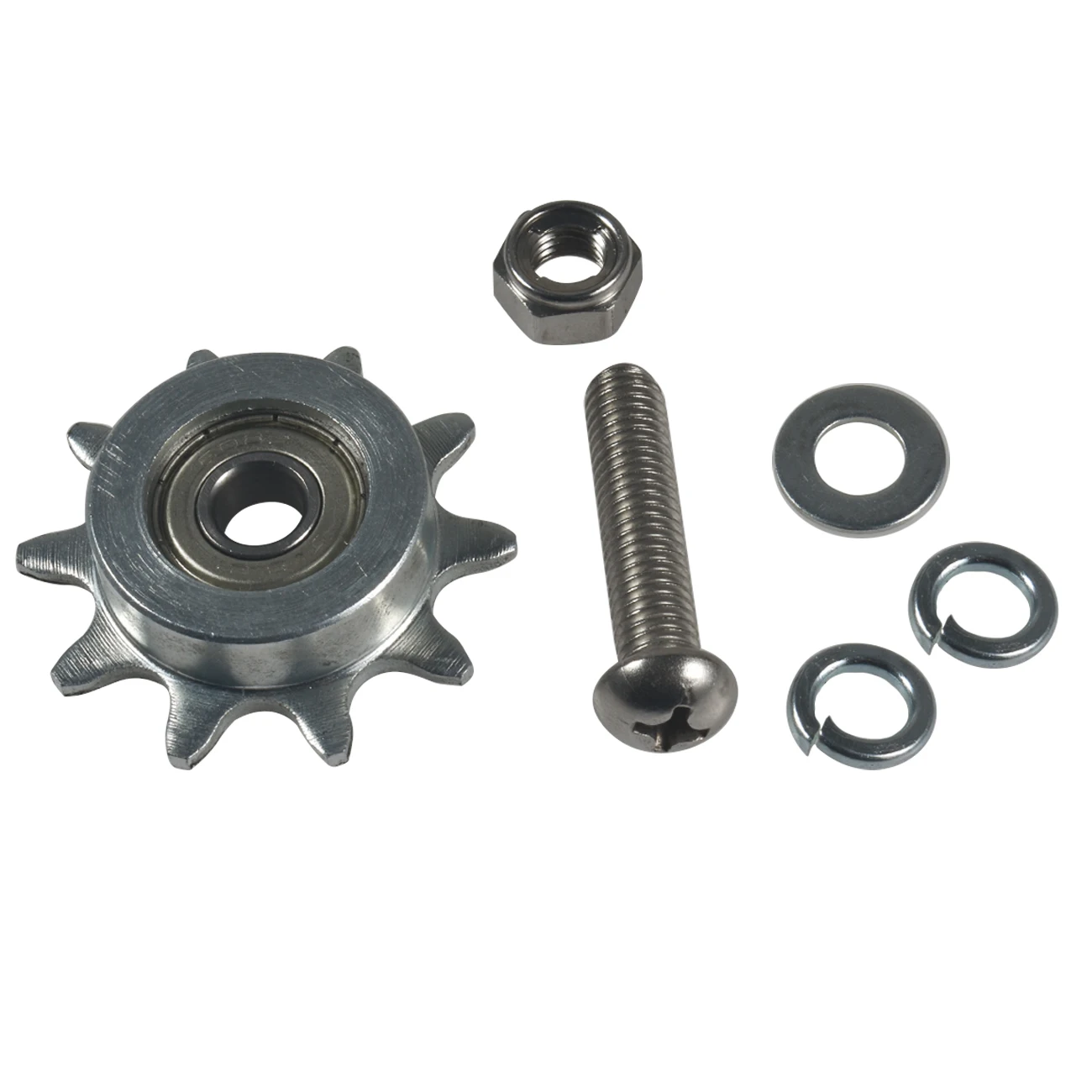 Black Spring Chain Tensioner Kit For 48cc/50cc/66cc/80cc New Model Spring Chain Tensioner Kit-Gas Motorized Bicycle