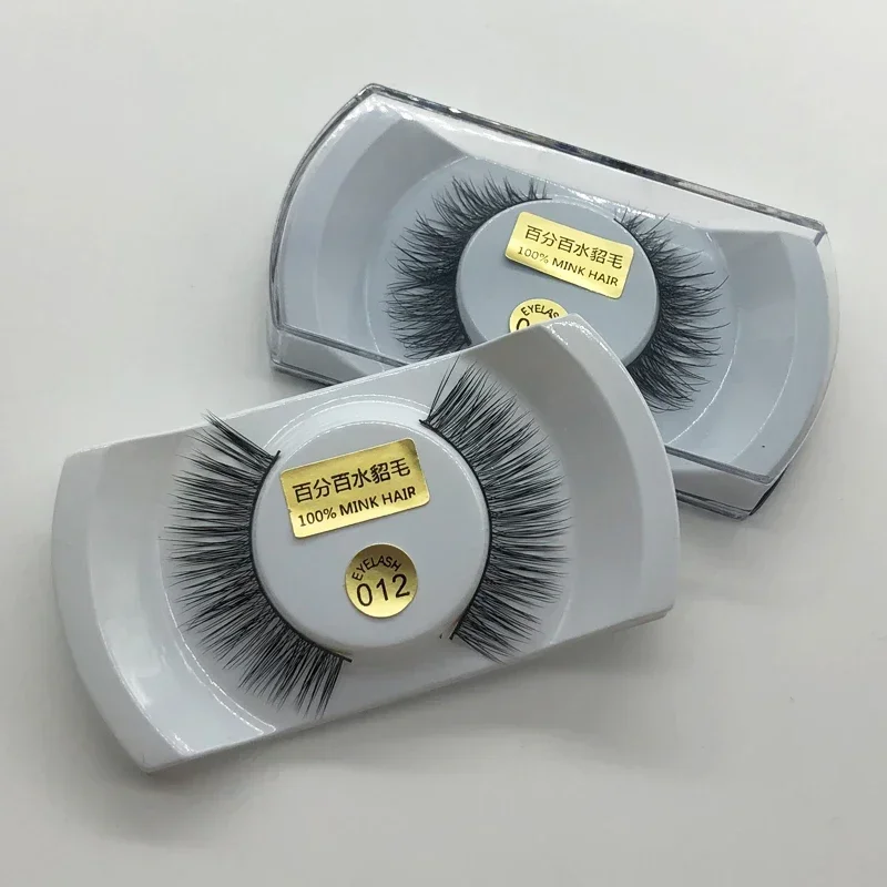 3D Mink Lashes 8-14 มม.แต่งหน้าขนตาธรรมชาติสําหรับสวมใส่ทุกวันขนตาปลอมFluffy Fake Lashesเครื่องมือ