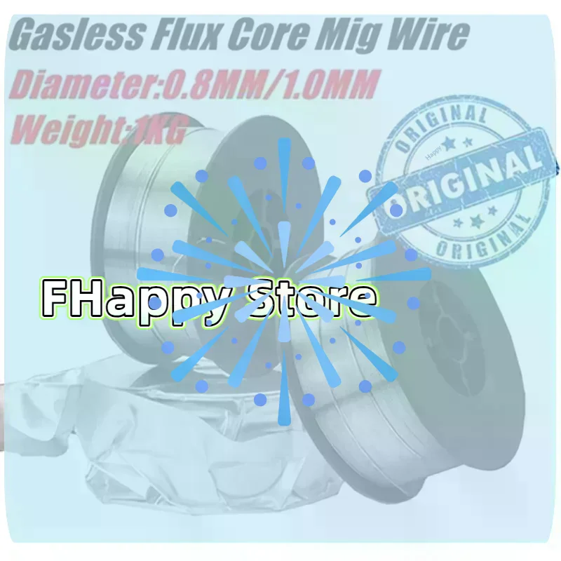 [MA]Welding Wire Flux Cored Gasless Welding Wire 0.8mm/1.0mm 1kg Mig Welding Gasless Wire[MA]