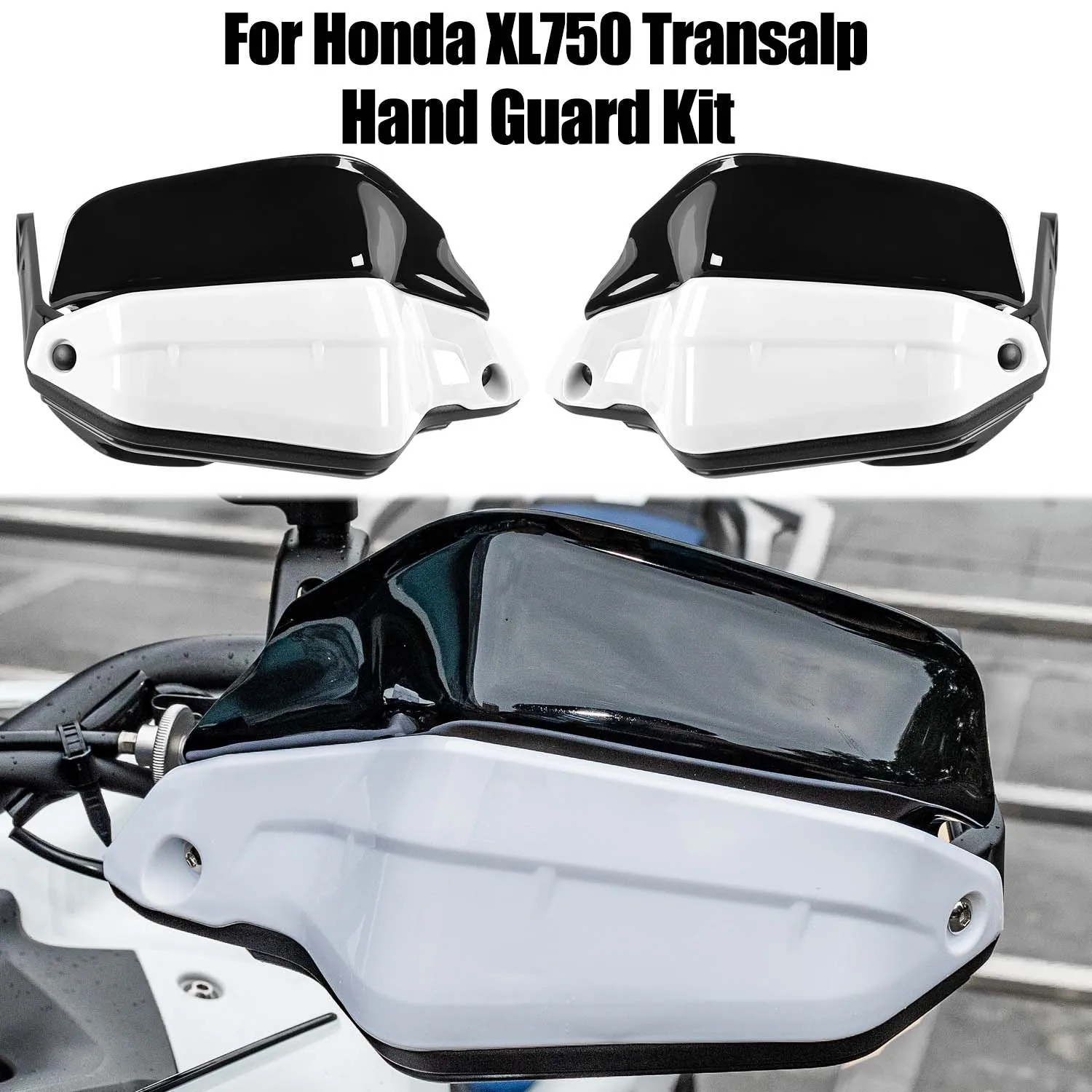 Motorcycle Handguard Shield Hand Guard Protector Windshield Handlebar For Honda XL750 Transalp 2023 2024