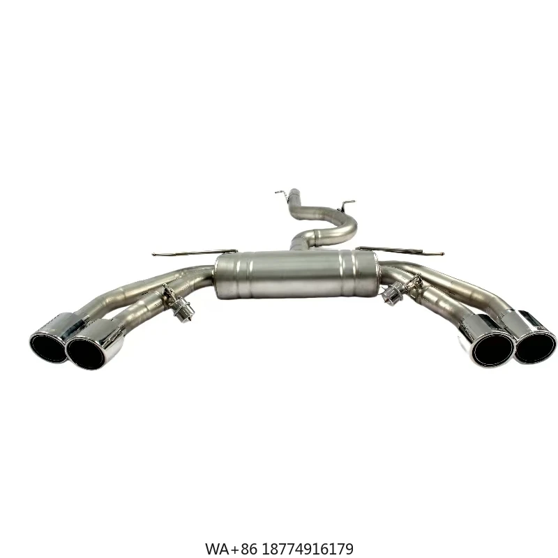 

Exhaust Pipe for S3 Catback Muffler Stainless Steel Exhaust Catback Downpipe Mid Pipe Xpipe Front Pipe Muffler
