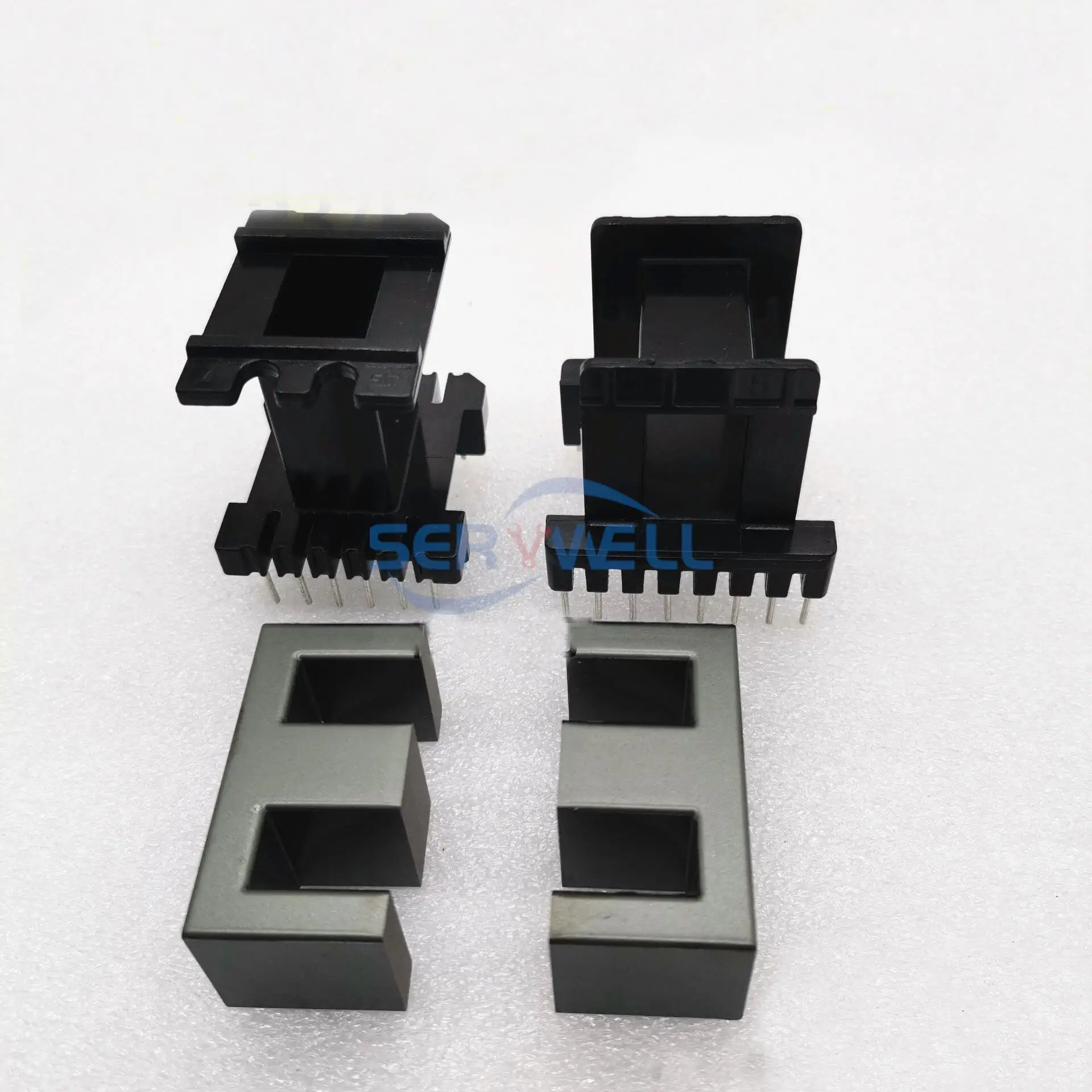 EE42C EE4220 EE42/20 Horizontal 8+8Pins or Vertical 6+6Pins Plastic Coil Former Bobbin Magnetic Ferrite Cores Transformer