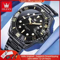 OLEVS 5885 Men Watch Fashion Trend Diving Quartz Watch Waterproof Luminous Date Original Watch Classic Luxury Brand Men Watch