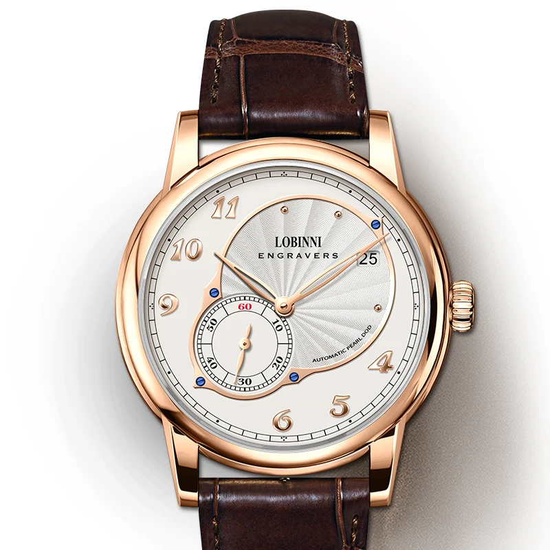 

Pearl Tuo автоматические механические часы мужские часы деловые простые водонепроницаемые брендовые ультратонкие мужские часы