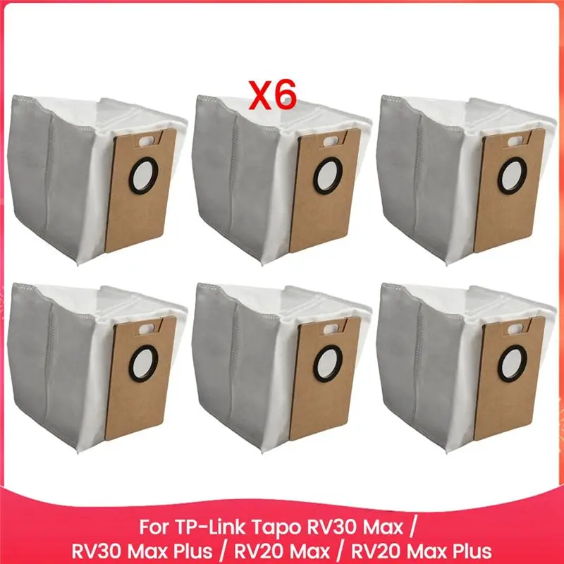 B03C-For TP-Link Tapo RV30 Max / RV30 Max Plus / RV20 Max / RV20 Max Plus Robot Vacuum Bags Parts Accessories