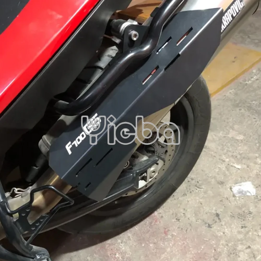 

F800GS F650GS F700GS ADV Parts Motorcycle Exhaust Pipe Protector Heat Shield Cover Guard Anti-scalding For BMW F650 F700 F800 GS