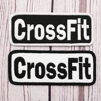 CROSSFIT embroidery patch Hook & Loop Sew on Embroidery Military Badge
