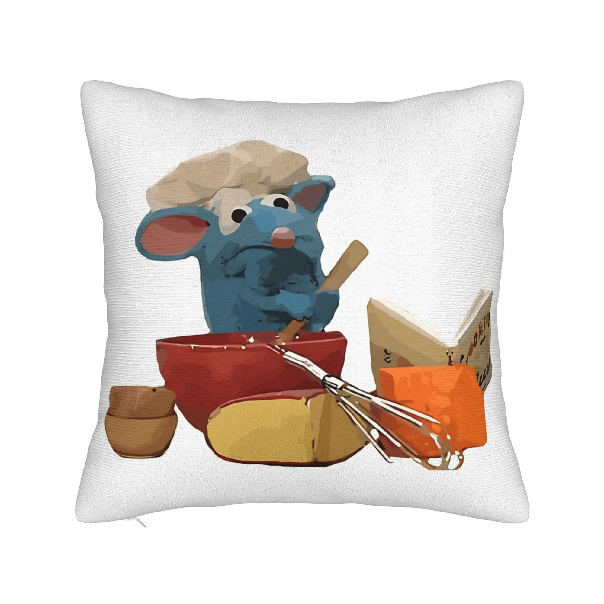 Pillow Case Tutter- B-Bear In The Big Blue House Graphic  Pillow Cover For Sofa Home Decoration Funny Pillowcases