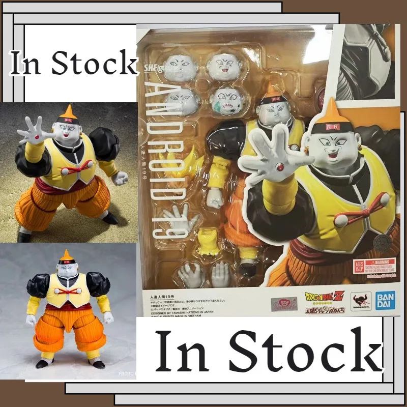 

В наличии: Фигурки Dragon Ball SHFiguarts Андроид 19, коллекционные модели, игрушки для детей, настольные украшения, предметы для хобби