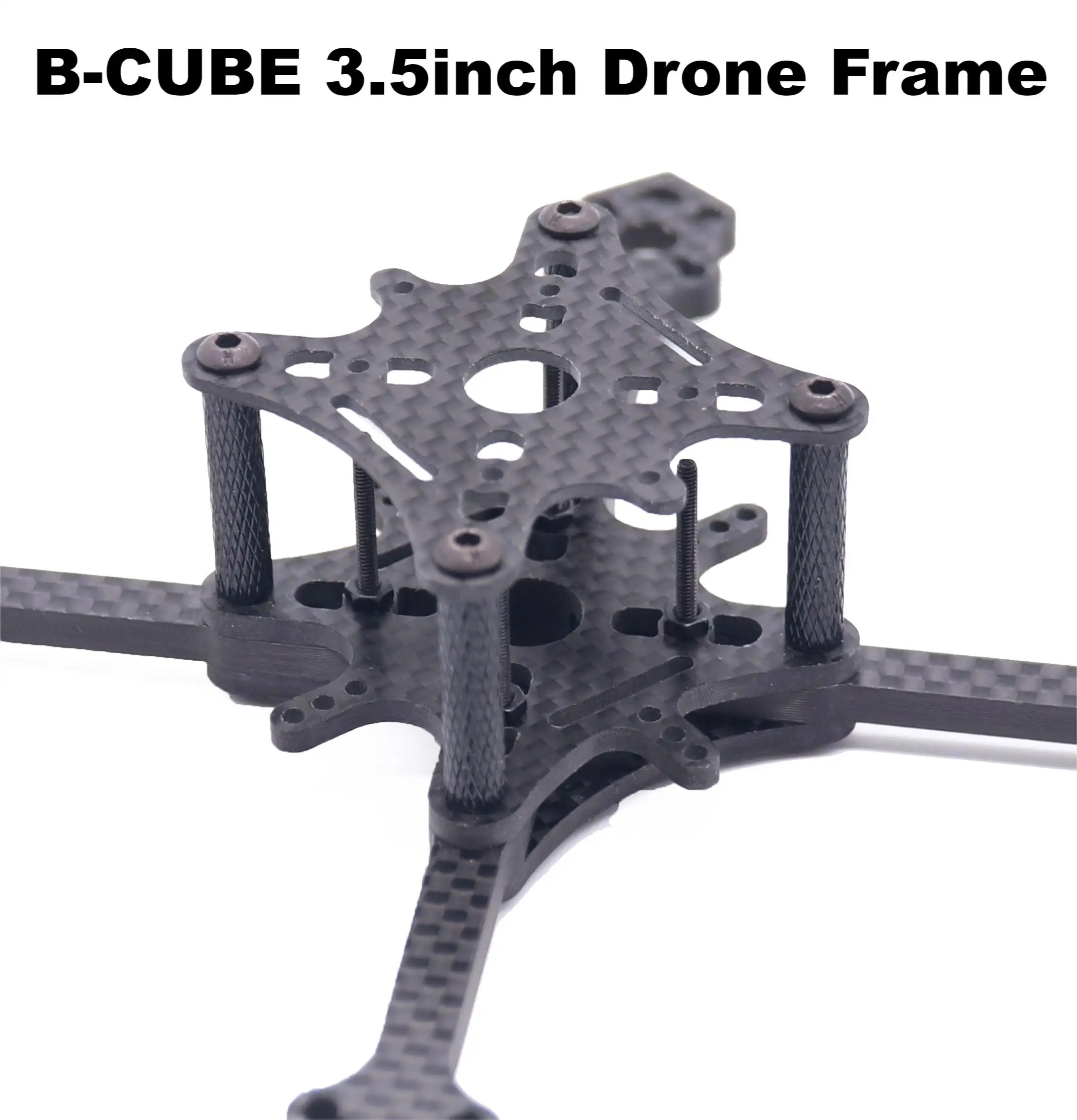 

B-CUBE 3,5-дюймовый комплект рамы FPVDrone из углеродного волокна, гоночный дрон, квадрокоптер, фристайл, INAV Beatflight F722Ardupilot PX4Flight Control