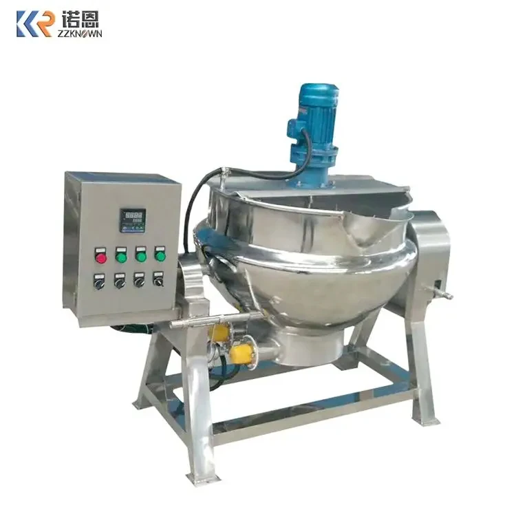 Tani garnek do gotowania przemysłowy ze stali nierdzewnej kocioł z płaszczem elektryczny 300l