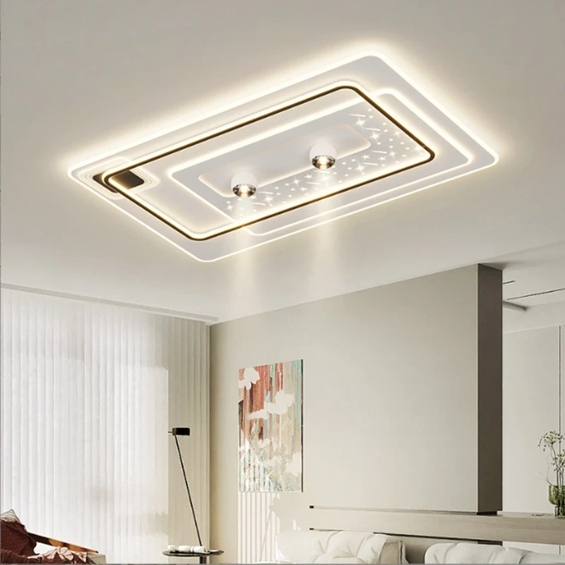 

Originality With Spotlights Living Room Ceiling Light Modern LED Bedroom Restaurant Chandelier Indoor Decorate Lighting Fixtures