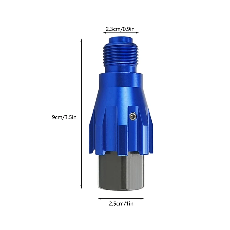 Airless Paint Spray Gun 360 Degree Fan Pivot Rotation Universal Adapter Airless Spray Gun Accessory