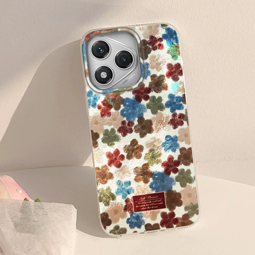 

Cute Small Flowers Phone Case For Huawei Honor 400 200 Pro Magic7 6 5 Lite 90 Smart X7c X9c X9a X8a X8b X8c X6 Girls Funda Cover
